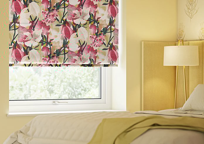 Lucy, Fuchsia - Twist&Fit Roman Blind - Image 5